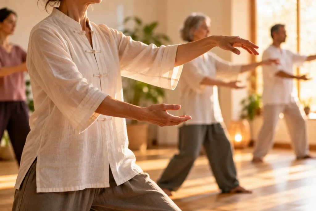 Pratica di Qi Gong in gruppo
